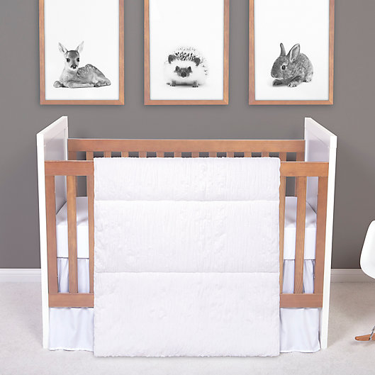 Alternate image 1 for Trend Lab® Simply White 3-Piece Nursery Bedding Set in White