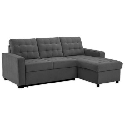 Serta&reg; Brandon 3-Seat Convertible Sofa with Storage