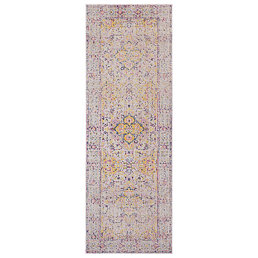 Alternate image 1 for Amer Rugs Etracery Alma 2'7 x 7'6 Runner in Ivory/Yellow
