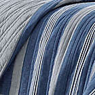 Alternate image 2 for Nautica&reg; Saltmarsh Quilt Set in Dark Blue