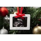 Alternate image 2 for Pearhead&reg; "best gift ever" Sonogram Ornament in Distressed Grey