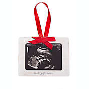 Pearhead&reg; &quot;best gift ever&quot; Sonogram Ornament in Distressed Grey