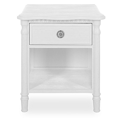 evolur&trade; Julienne Nightstand in Brushed White. View a larger version of this product image.