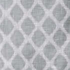 Alternate image 5 for Blakesly Printed Ikat 63-Inch Grommet Top Room Darkening Curtain Panel in Grey (Single)