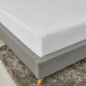 Nestwell&trade; Soft Terry Fitted Mattress Cover in White