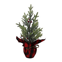 Bee & Willow™ 14-Inch Artificial Pine Christmas Tree with Berries in Green
