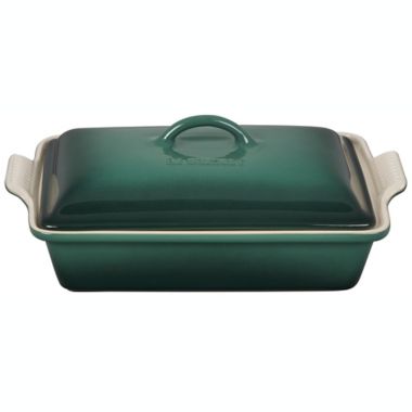 Le Creuset&reg; Hetritage 4 qt. Rectangular Covered Casserole Dish. View a larger version of this product image.