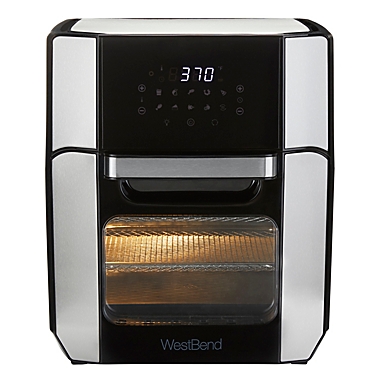 West Bend 12.6 qt XL Digital Air Fryer Oven in Silver/Black. View a larger version of this product image.