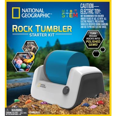 National Geographic&trade; 13-Piece Explorer Series Rock Tumbler Starter Kit. View a larger version of this product image.