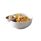 Alternate image 0 for Our Table&trade; Hayden Chip &amp; Dip Bowl in White