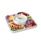 Alternate image 0 for Our Table&trade; Hayden 6-Piece Square Appetizer Serving Dish Set in White