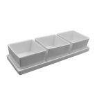 Alternate image 3 for Our Table&trade; Hayden 4-Piece Serving Set in White