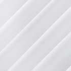 Alternate image 4 for No. 918 Ceri Linen Texture Jute Tabs Semi-Sheer 96-Inch Curtain Panel in White (Single)