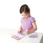 Alternate image 1 for Melissa & Doug&reg; 2-Piece ColorBlast! Princess No-Mess Coloring Pad and Pen Set