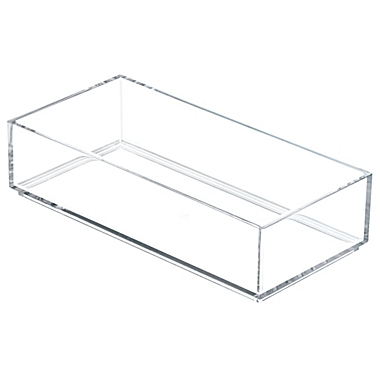 Squared Away&trade; Small Clear Cosmetic Tray. View a larger version of this product image.