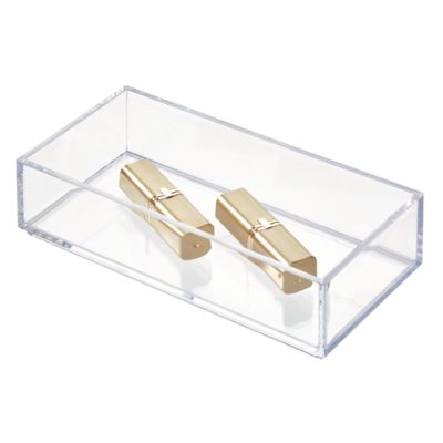 Squared Away&trade; Clear Cosmetic Tray