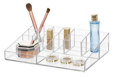 Squared Away&trade; Large Divided Cosmetic Organizer