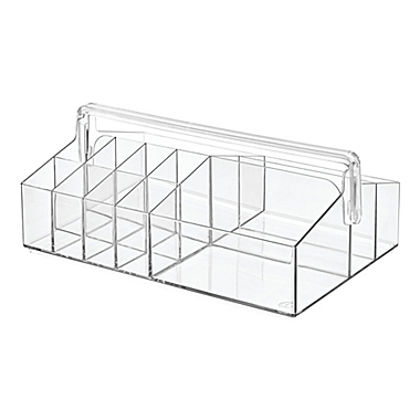 Squared Away&trade; 12-Compartment Divided Cosmetic Caddy. View a larger version of this product image.