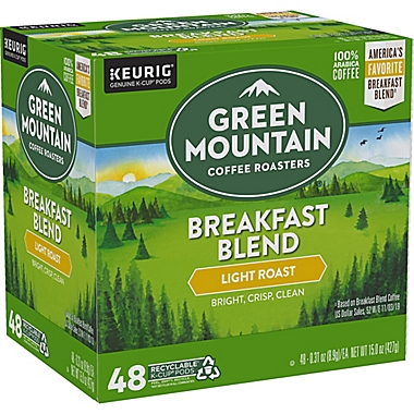 Green Mountain Coffee&reg; Breakfast Blend Keurig&reg; K-Cup&reg; Pods 48-Count. View a larger version of this product image.