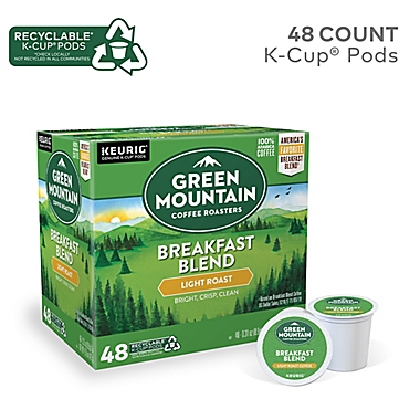 Green Mountain Coffee&reg; Breakfast Blend Keurig&reg; K-Cup&reg; Pods 48-Count. View a larger version of this product image.