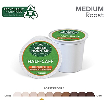 Green Mountain Coffee&reg; Half-Caff Coffee Keurig&reg; K-Cup Pods&reg; 96-Count. View a larger version of this product image.