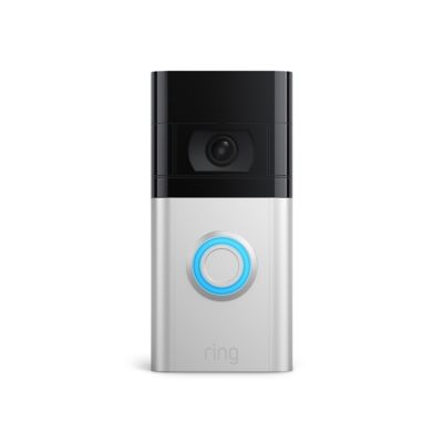 Ring Video Doorbell 4 in Satin Nickel
