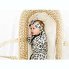 Alternate image 4 for Copper Pearl Size 0-4M Zara Bow Headband in Brown