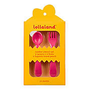 Lollaland&reg; 5-Piece Toddler Utensil Set in Pink