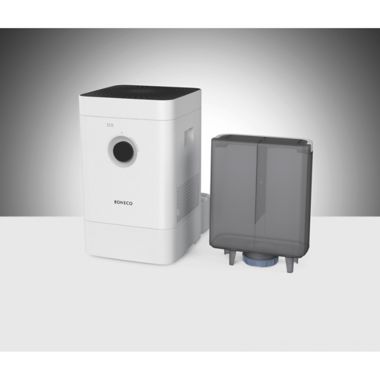 Boneco Hybrid Humidifier and Air Purifier in White. View a larger version of this product image.