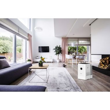 Boneco Hybrid Humidifier and Air Purifier in White. View a larger version of this product image.