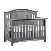 Oxford Baby Willowbrook 4-in-1 Convertible Crib in Graphite Grey