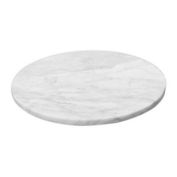 Our Table&trade; Everett Marble Lazy Susan in White