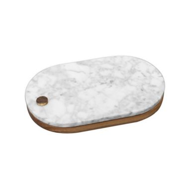Our Table&trade; Hayden Marble Cheese Board Set with Knives in Natural White. View a larger version of this product image.