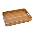 Alternate image 0 for Our Table&trade; Hayden 20-Inch Acacia Wood Rectangular Serving Tray in Brown