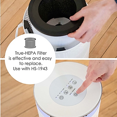 Crane True HEPA Air Purifier for 500 Sq. Ft. Room. View a larger version of this product image.
