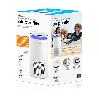 Crane True HEPA Air Purifier for 500 Sq. Ft. Room. View a larger version of this product image.