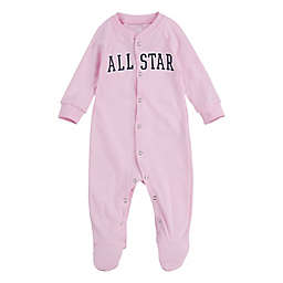 Converse All Star Retro Footed Coverall in Pink
