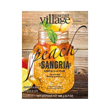 Gourmet du Village Peach Sangria 3.7 oz. Drink Mix. View a larger version of this product image.
