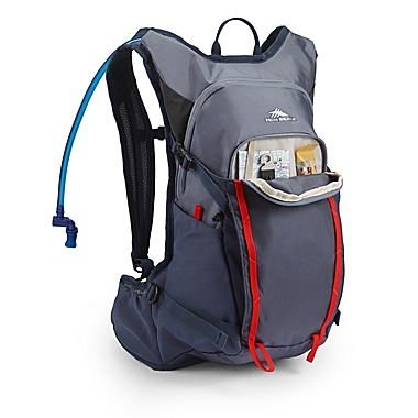 High Sierra&reg; HydraHike 2.0 16-Liter Hydration Backpack in Grey/Blue. View a larger version of this product image.