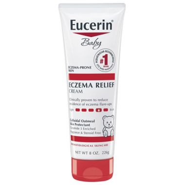 Eucerin&reg; Baby 8 oz. Eczema Relief Cream Body. View a larger version of this product image.