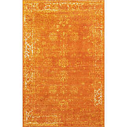 Unique Loom Sofia Rug in Orange