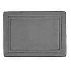 Alternate image 0 for Simply Essential&trade; Memory Foam 17&quot; x 24&quot; Bath Mat in Charcoal