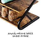 Alternate image 4 for Honey-Can-Do&reg; Rustic Z-Frame 3-Level Shoe Rack