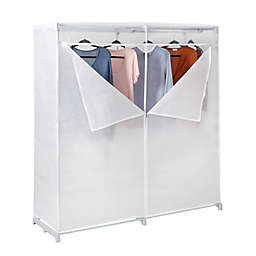 Honey-Can-Do® 60-Inch Cloth Storage Wardrobe in White
