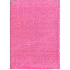 Alternate image 0 for Unique Loom Solid Shag 7&#39; x 10&#39; Area Rug in Taffy Pink