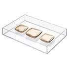 Alternate image 0 for Squared Away&trade; Large Clear Cosmetic Tray
