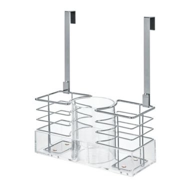 Squared Away&trade; 2-in-1 Over-the-Cabinet Hair Tool Organizer. View a larger version of this product image.