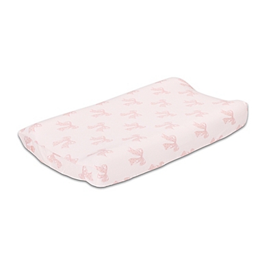 The Peanutshell&trade; Grace 4-Piece Crib Bedding Set in Pink. View a larger version of this product image.