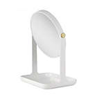 Alternate image 3 for Zadro&reg; Bondi Dual-Sided Vanity Mirror with Accessory Tray and Phone Holder in White