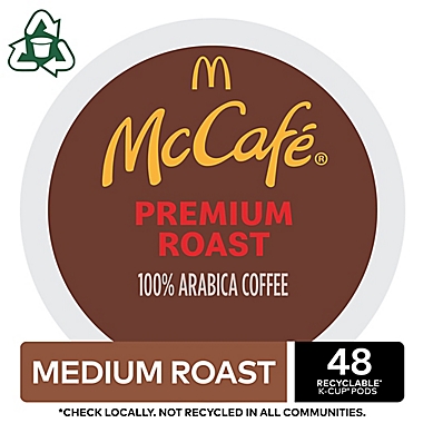 McCafe&reg; Premium Roast Coffee Keurig&reg; K-Cup&reg; Pods 48-Count. View a larger version of this product image.